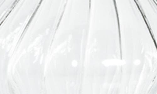 Zodax Zyrandol Set Of 2 Glass Taper Candleholders In Transparent