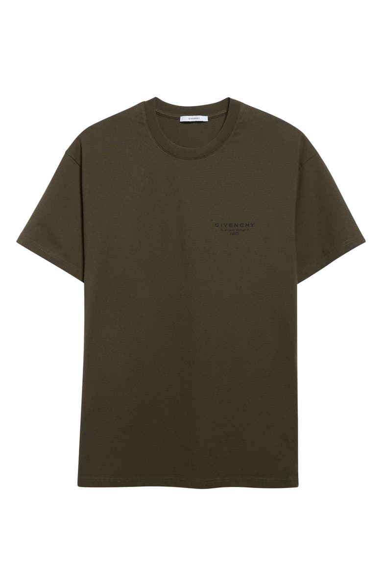 Givenchy Regular Fit Logo T-Shirt, Alternate, color, Khaki