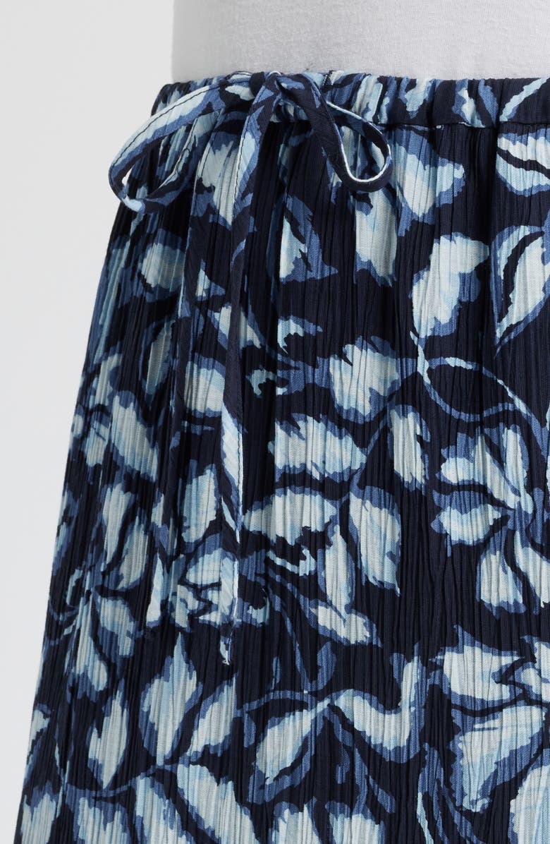 Rails Marulo Floral Tiered Maxi Skirt, Alternate, color, Navy Jasmine