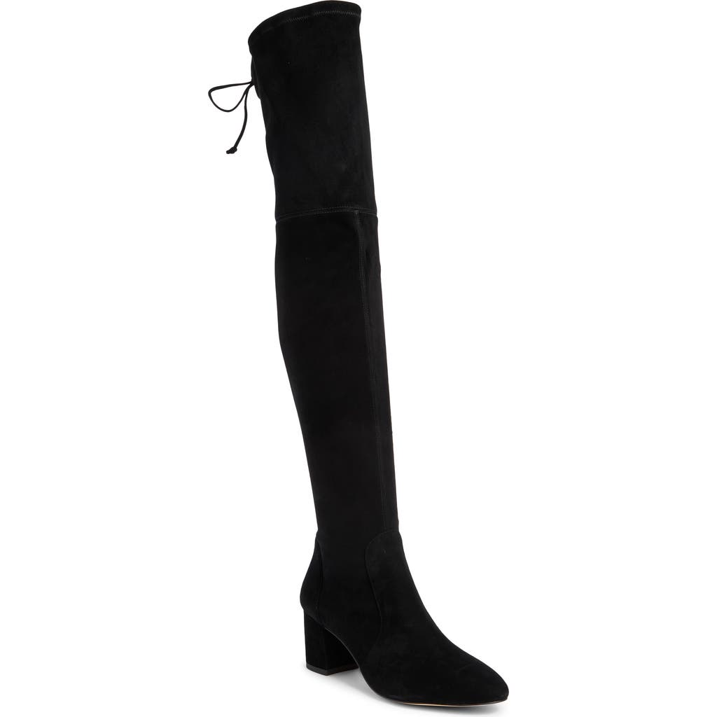 Stuart Weitzman Slouch 100 Over The Knee Boot In Black
