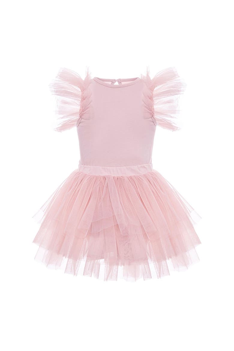 Cotton Tulle Dress, Main, color, Soft Pink
