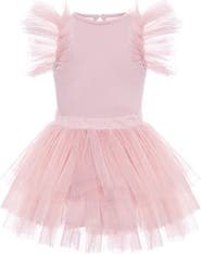 Mini Celebrities Cotton Tulle Dress
