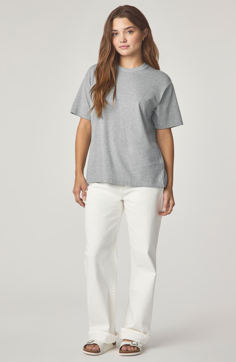 Florence by Mills Boyfriend T-Shirt, Alternate, color, Heather Grey