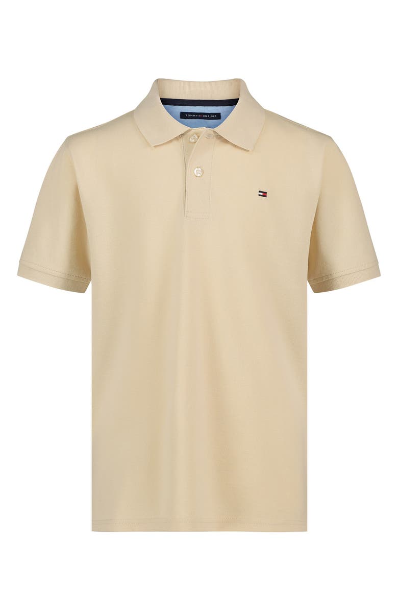 Tommy Hilfiger Kids' Ivy Cotton Knit Polo, Main, color, Fog