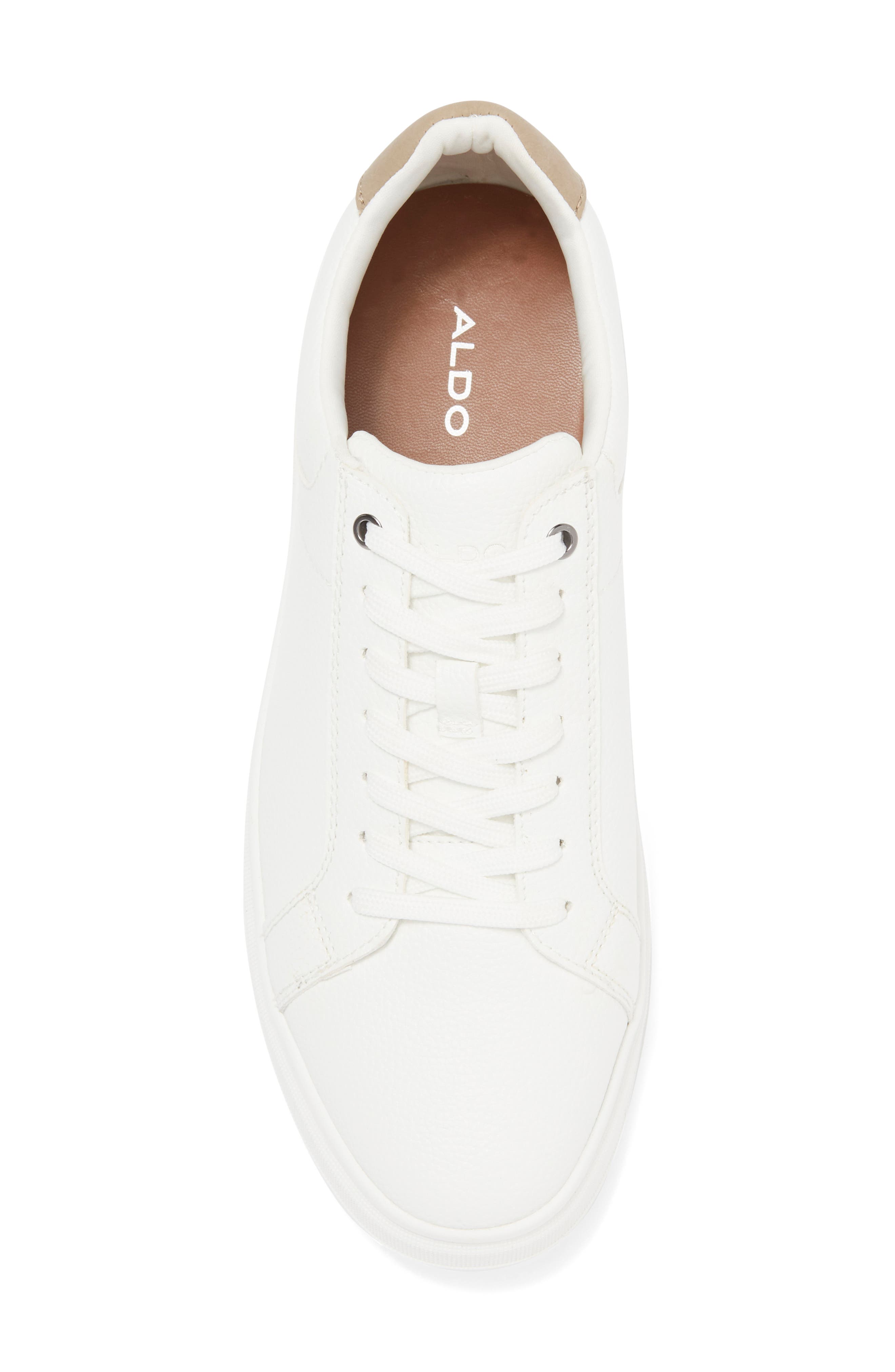 ALDO Ronan Sneaker, Alternate, color, White Syn Pebble