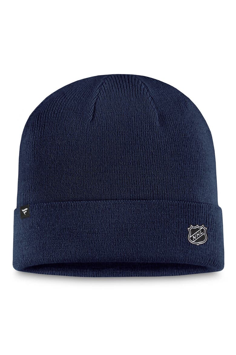 Men's Fanatics Branded  Navy St. Louis Blues Authentic Pro Cuffed Knit Hat, Alternate, color, Navy