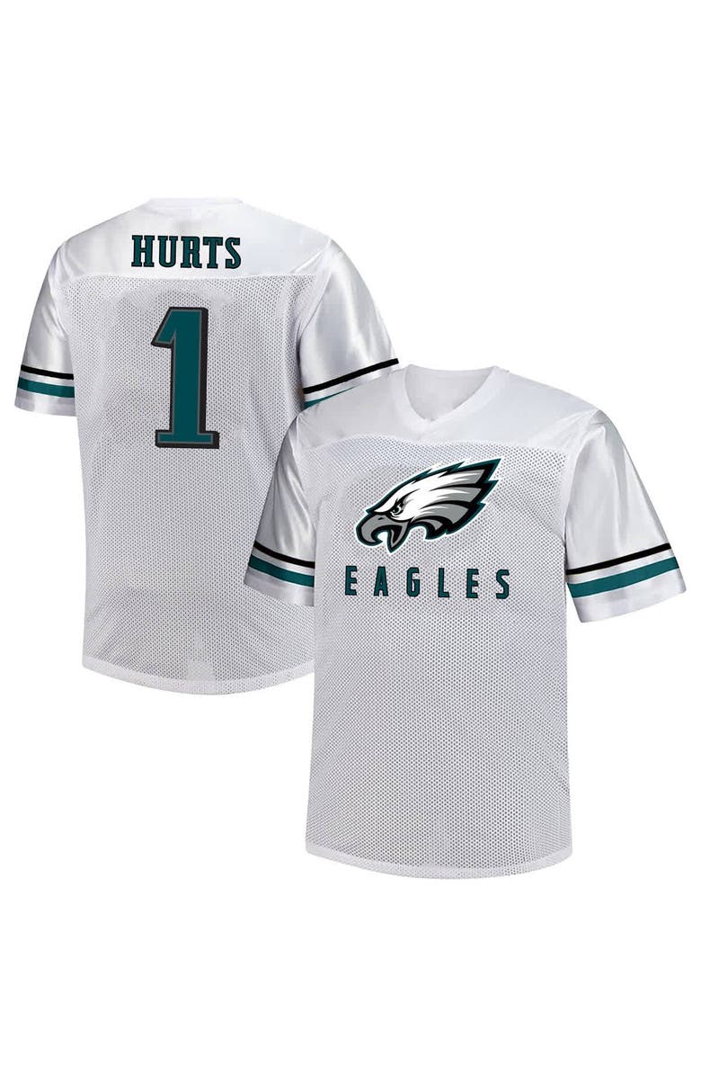 FANATICS Men's Fanatics Jalen Hurts White Philadelphia Eagles Big & Tall V-Neck Fashion Jersey, Main, color, White