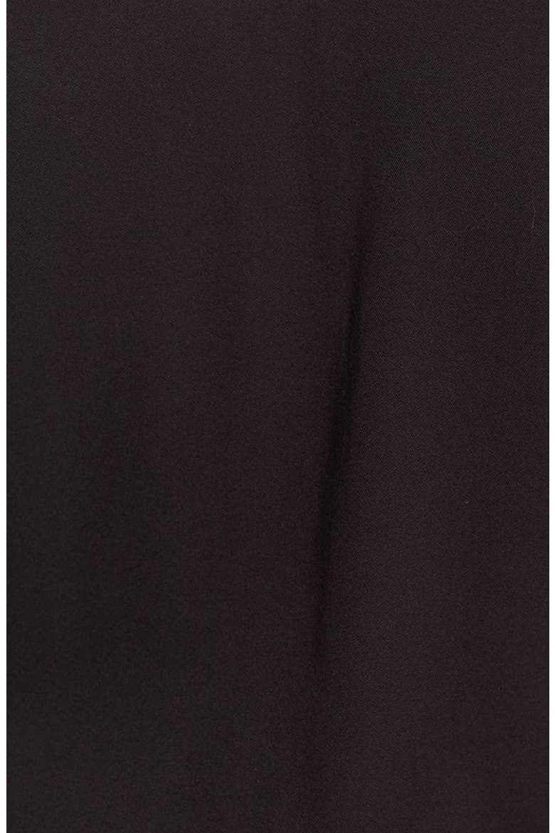 'Hampton' Drawstring Waist Dress, Alternate, color, BLACK
