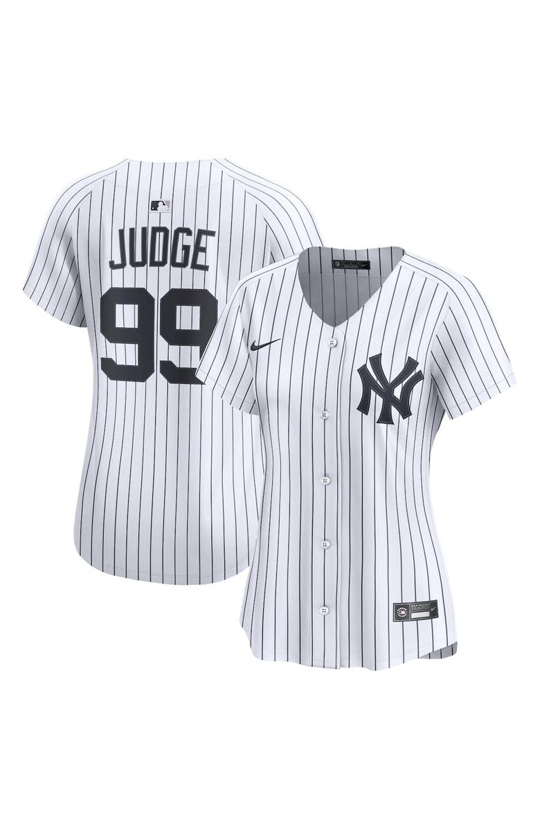 Nike Women's Nike Aaron Judge White New York Yankees Home Limited Jersey, Main, color, White