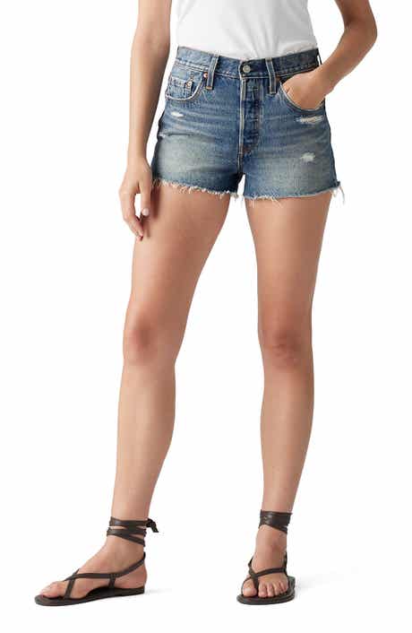 Levi's® 501® Original High Waist Denim Cutoff Shorts