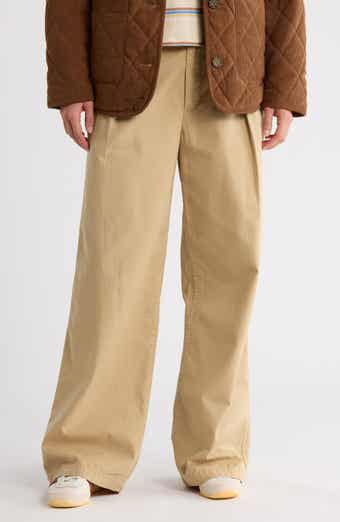 Lucky Brand Pleated Wide Leg Pants