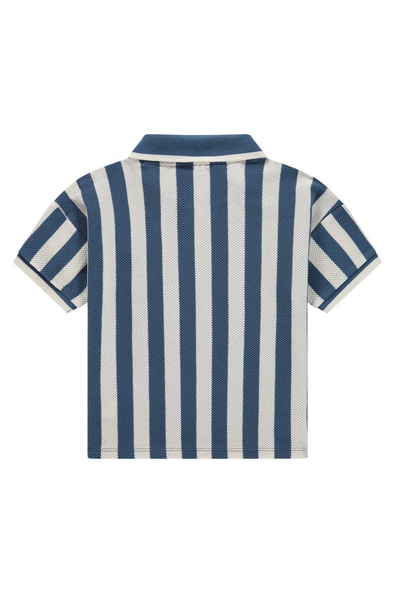 Athletic Textured Polo, Alternate, color, Water