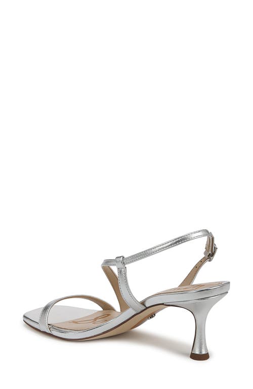 Sam Edelman Prance Slingback Sandal In Silver