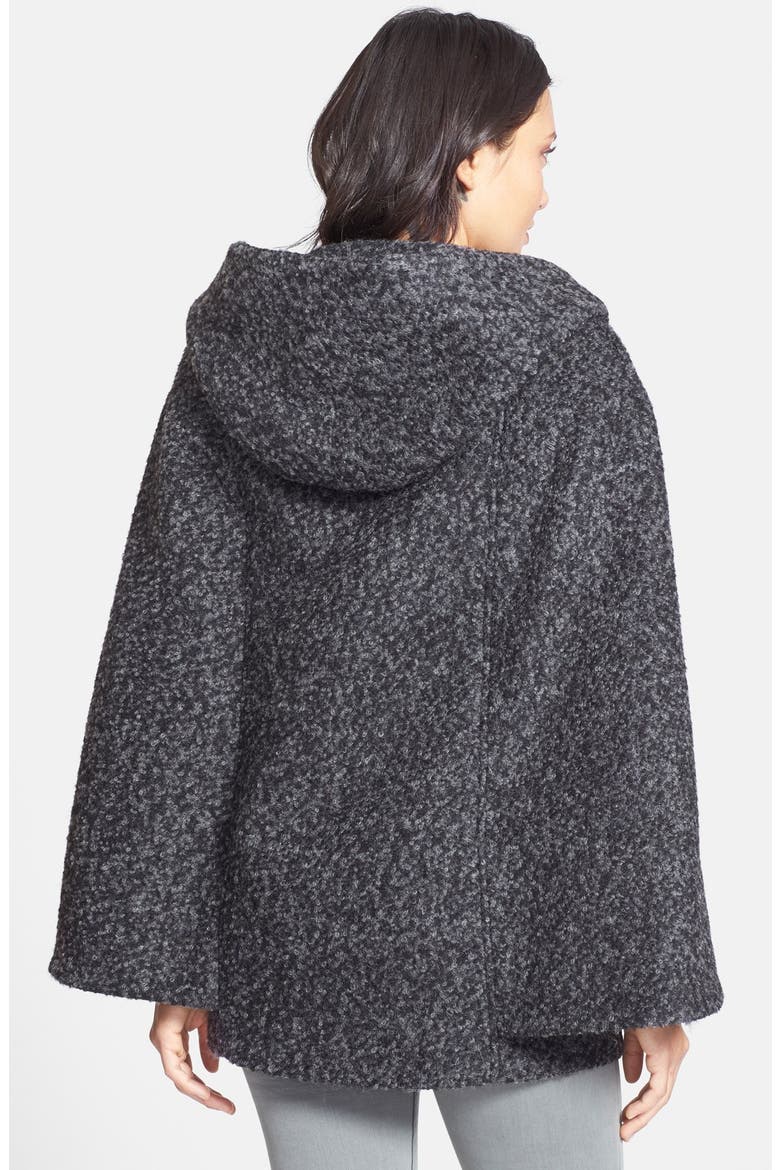 Hooded Cape, Alternate, color, BLACK