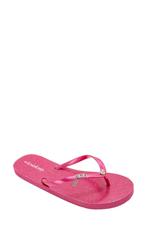 Glittery Thong Sandal (Women)
