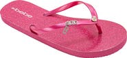 bebe Glittery Thong Sandal