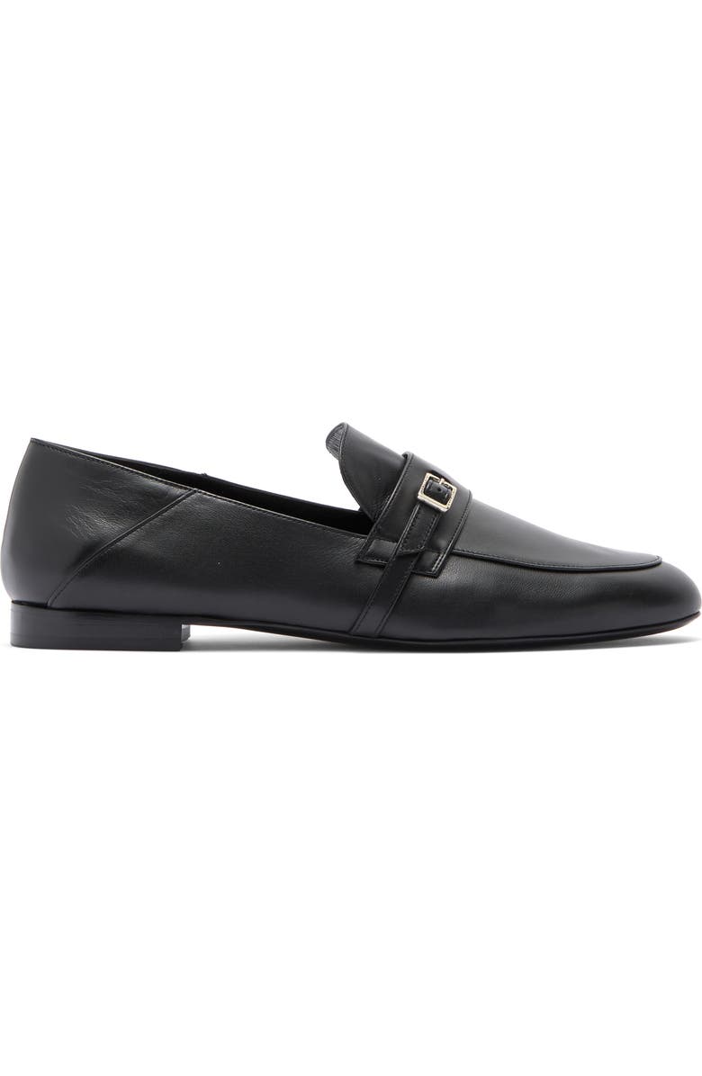 Longchamp Buckle Strap Loafer, Alternate, color,