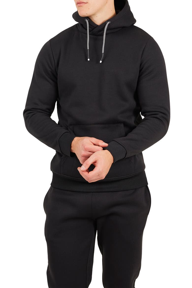 Hoodie and Jogger Set, Alternate, color, Black