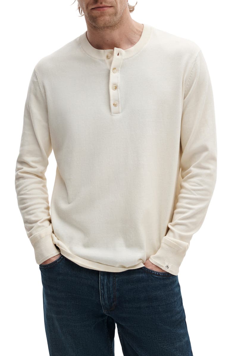 rag & bone Washed Cotton Henley, Main, color,