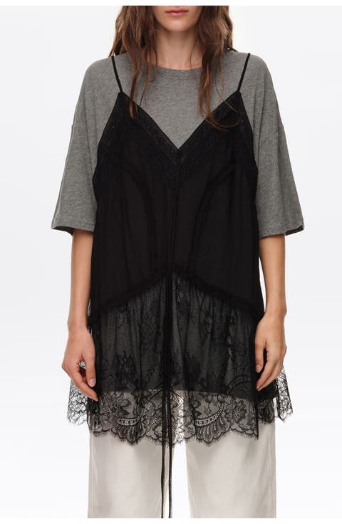 Fluid Layer Oversize T-shirt