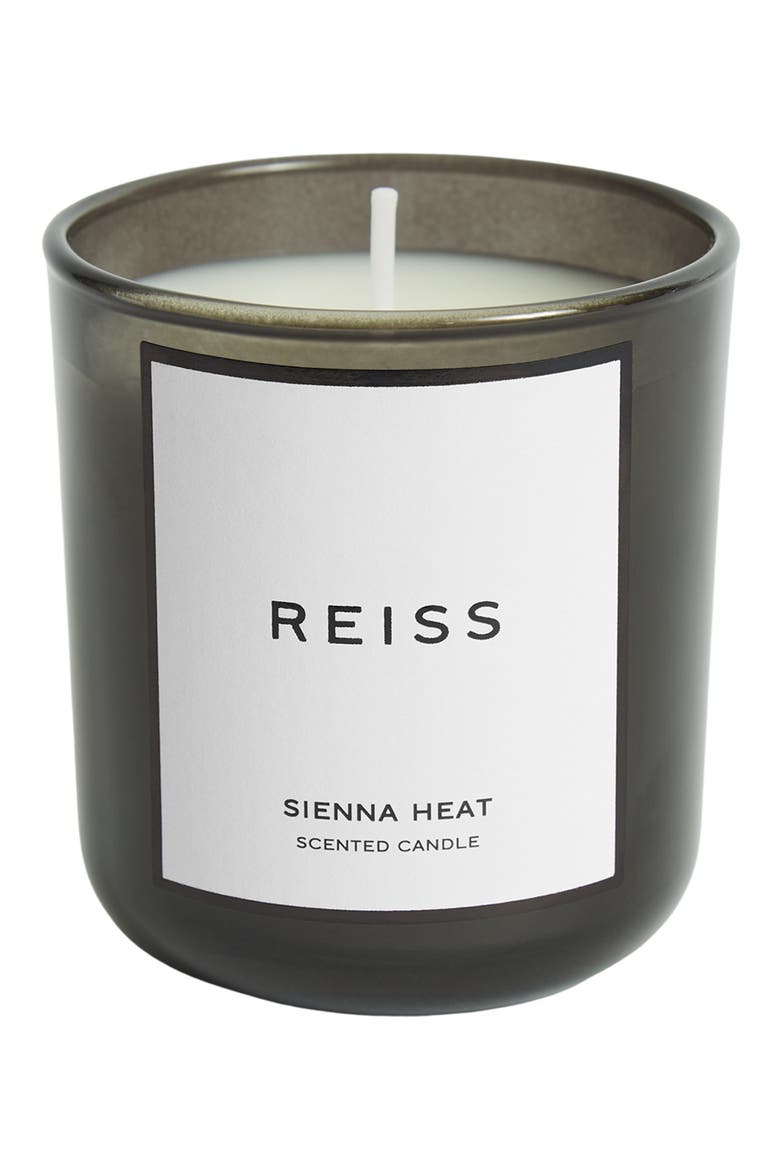 Sienna Heat Scented Candle, Main, color, BLACK