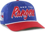 '47 Men's '47 Blue/Red New York Rangers Dropshadow Rope Hitch Adjustable Hat
