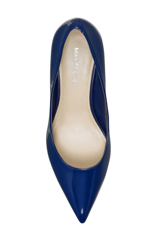 Marc Fisher Alola Pointed Toe Pump In Blue