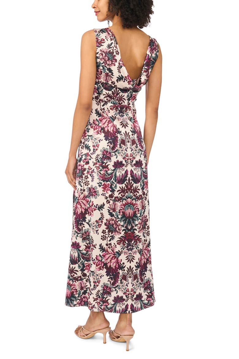 V-Neck Maxi Dress, Alternate, color, RAINY DAY