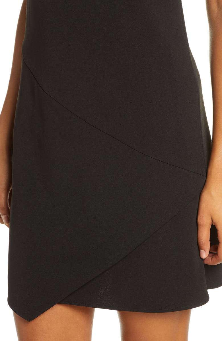 Sam Edelman Asymmetrical Hem Sheath Dress, Alternate, color, 