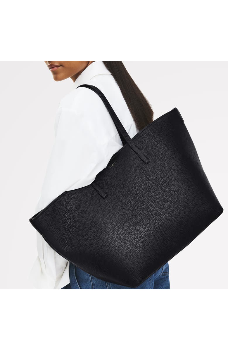 Radley Dukes Place Large Open Top Tote Bag, Alternate, color, Black