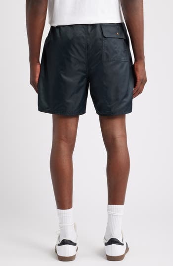 Olympic Embroidered Logo Nylon Shorts