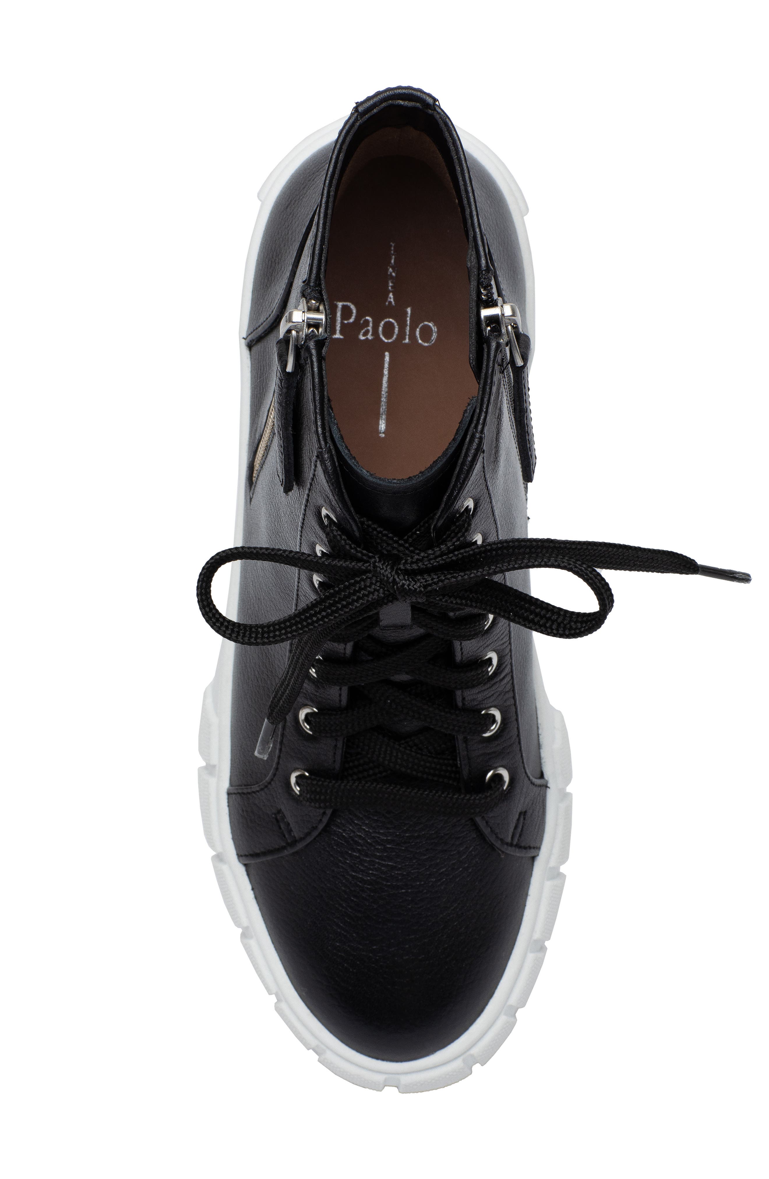 Linea Paolo Gio Sneaker, Alternate, color, Black
