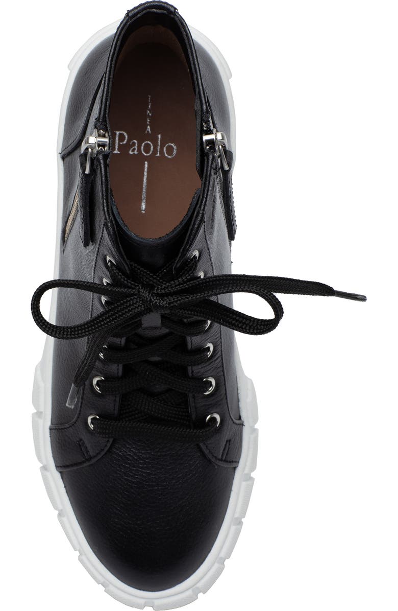 Linea Paolo Gio Sneaker, Alternate, color, Black
