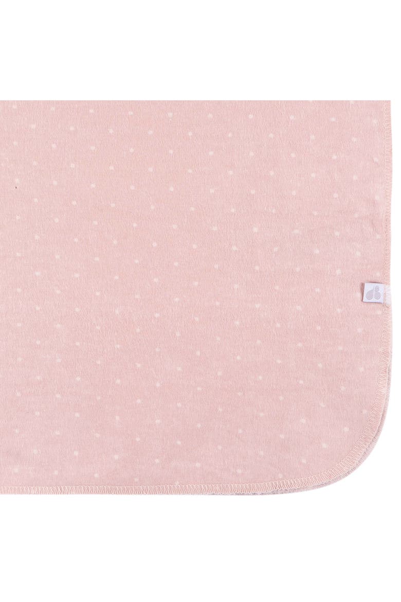 Pink Cotton Flannel Swaddles 4-Pack, Alternate, color, Floral