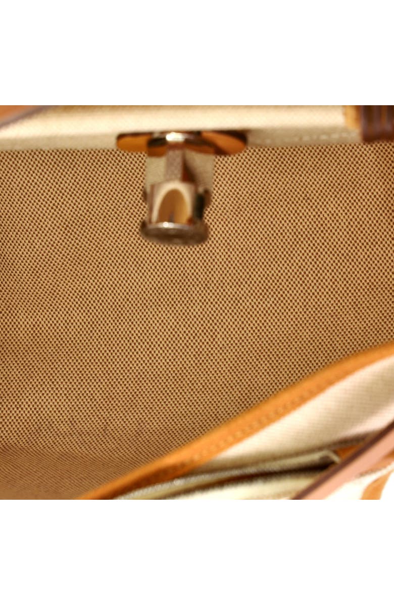 Pre-Owned Hermes Herbag Zip Pegase Pop Toile and Leather 31, Alternate, color, Ecru