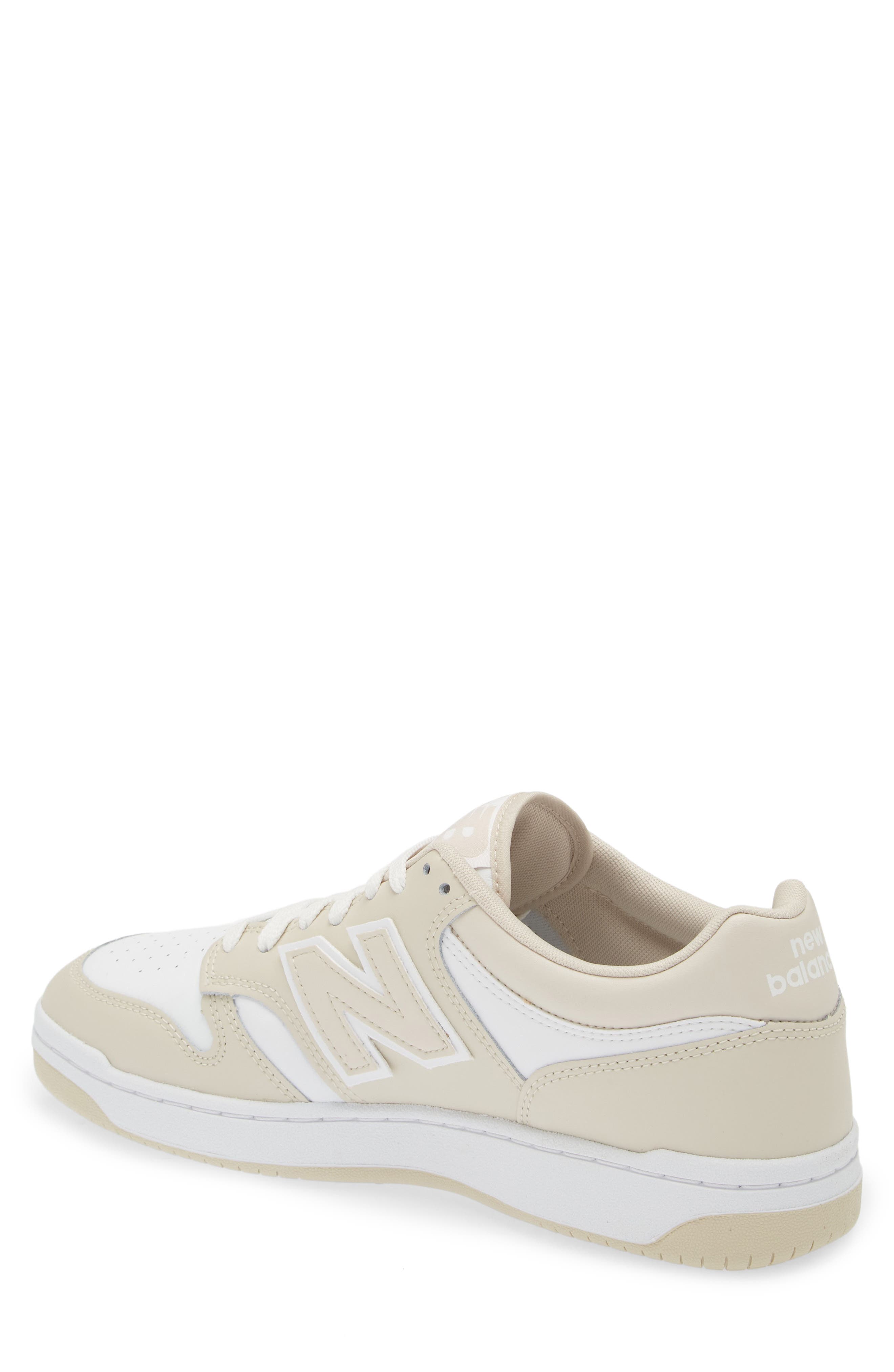 Gender Inclusive 480 Basketball Sneaker, Alternate, color, TIMBERWOLF/ WHITE