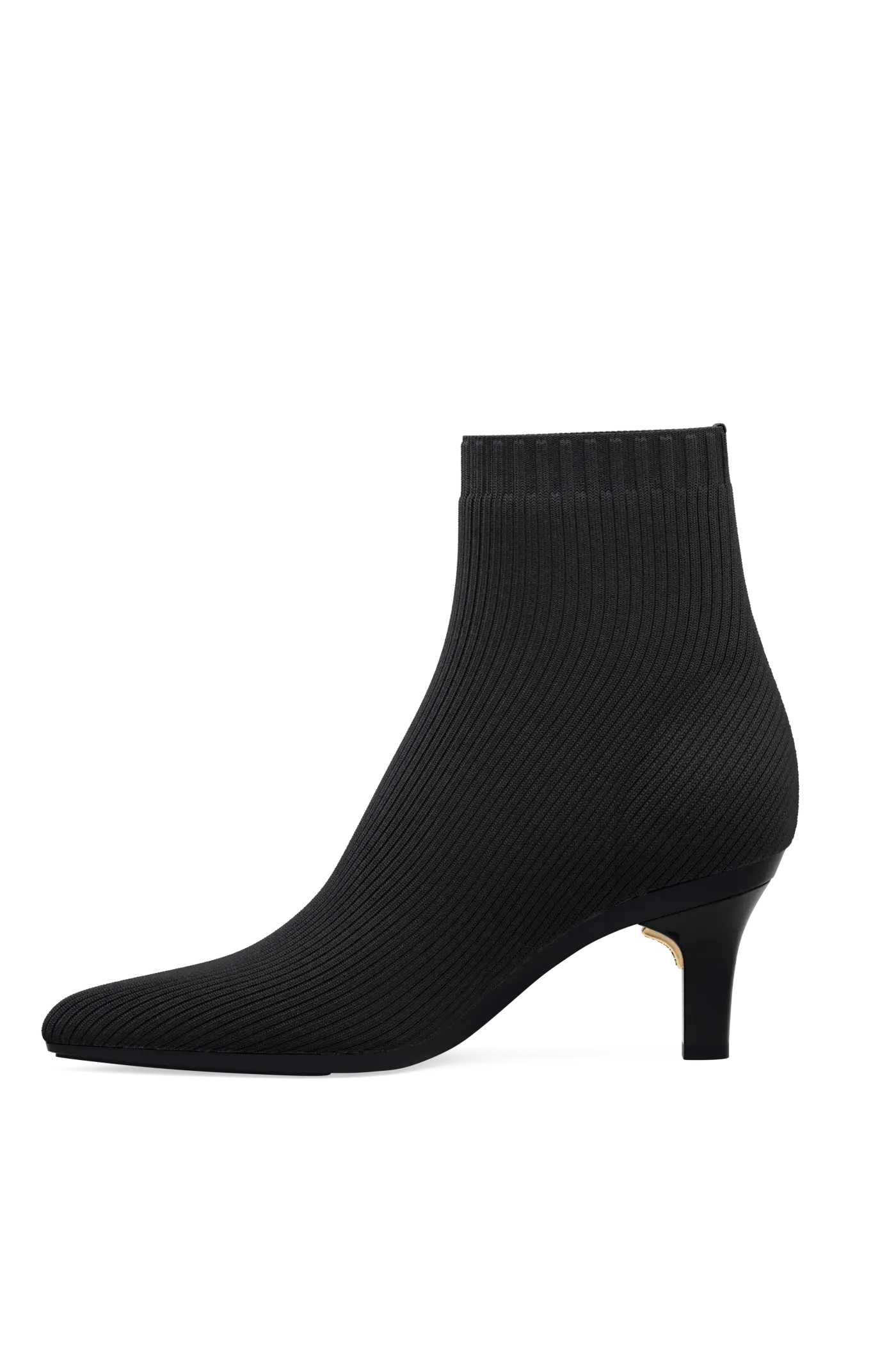 Pashion Footwear The Bootie 3" Stiletto Convertible Heel, Alternate, color, Coal Knit