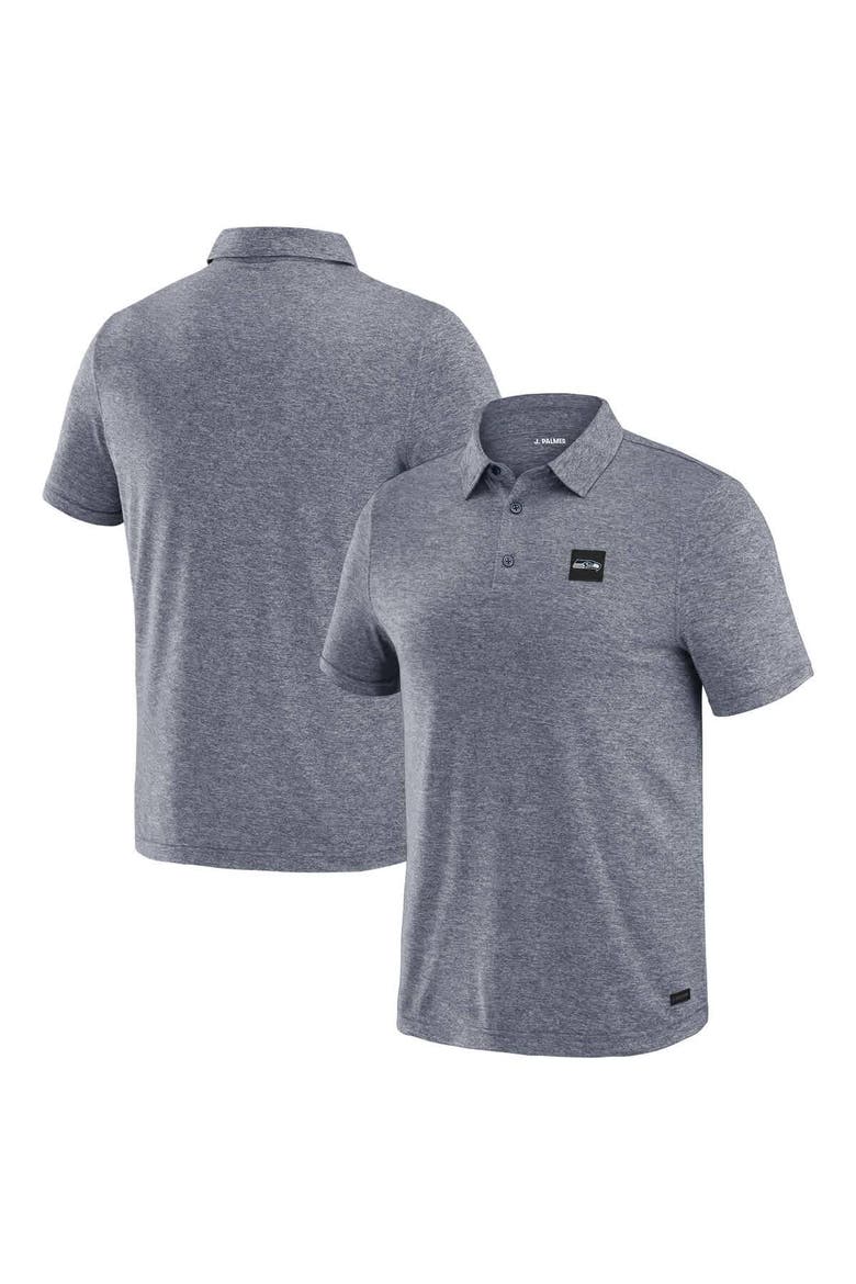 Men's J. Palmer College Navy Seattle Seahawks Four Down Polo, Main, color, College Navy