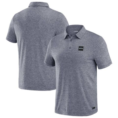 Men's J. Palmer College Navy Seattle Seahawks Four Down Polo