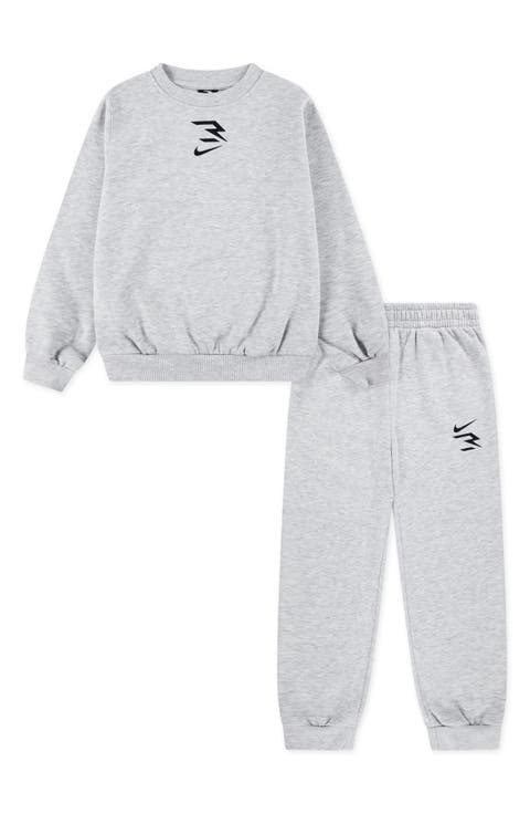 Kids' Logo Fleece Sweatshirt & Joggers Set (Little Kid & Big Kid)
