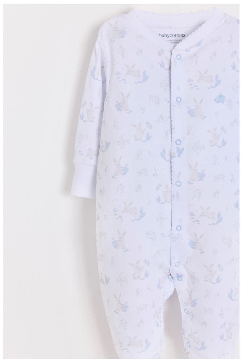 Toby Bunny One Piece For Boys, Alternate, color, Light Blue