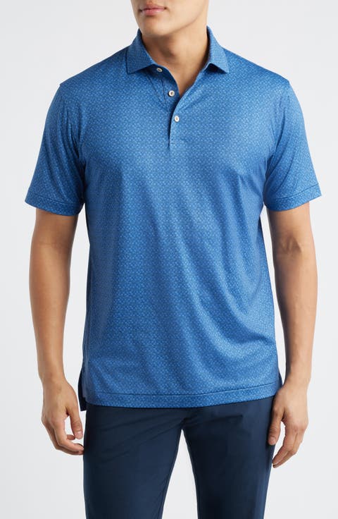 Pole Position Racing Print Performance Jersey Polo