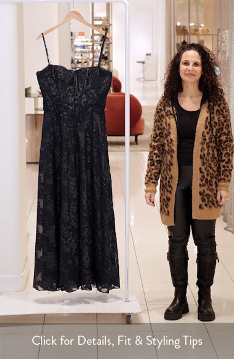 Esme Fil Coupé Gown, sales video thumbnail