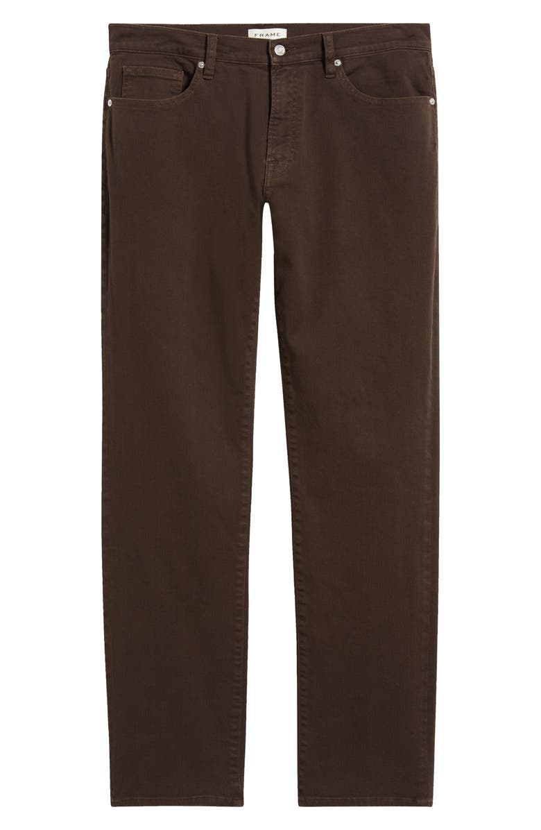 FRAME L'Homme Slim Fit Jeans, Alternate, color, Garage Dark Brown