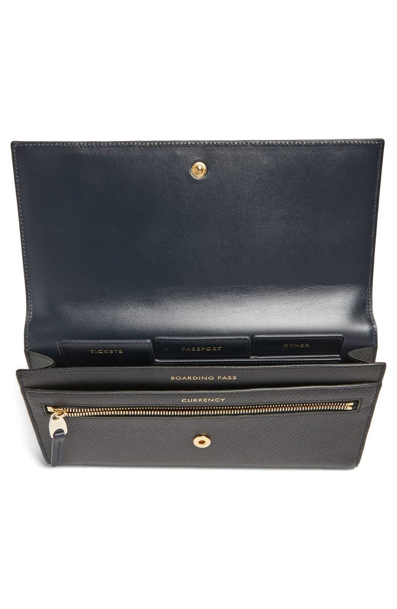 Smythson 'Panama Marshall' Travel Wallet, Alternate, color,