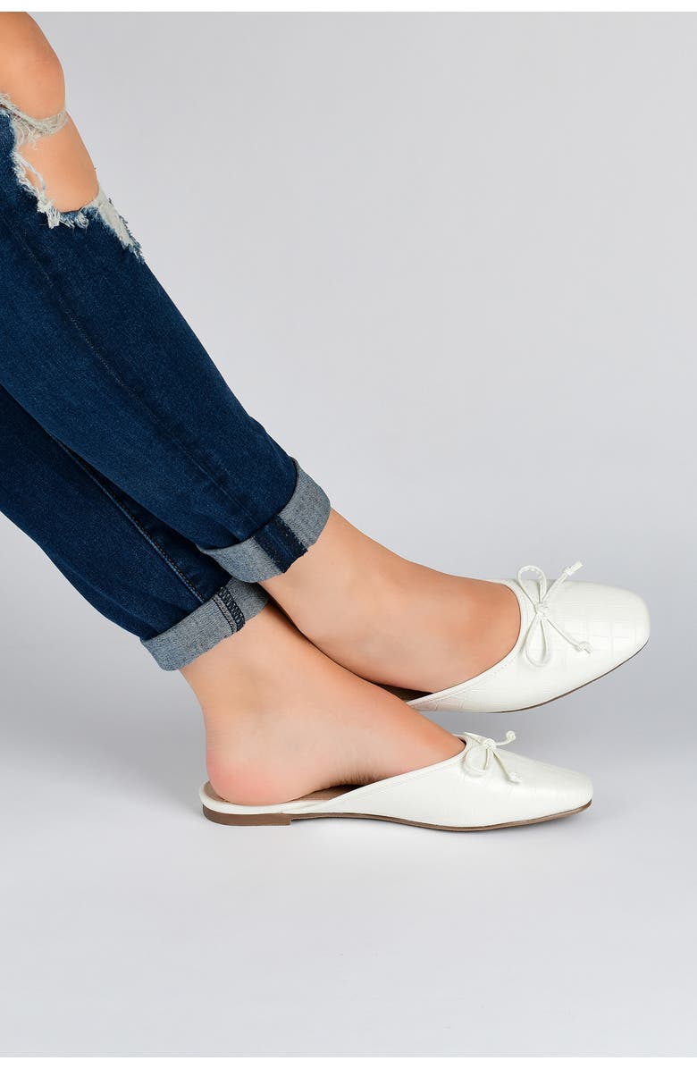 Journee Collection JOURNEE Tammala Bow Detail Flat, Alternate, color,