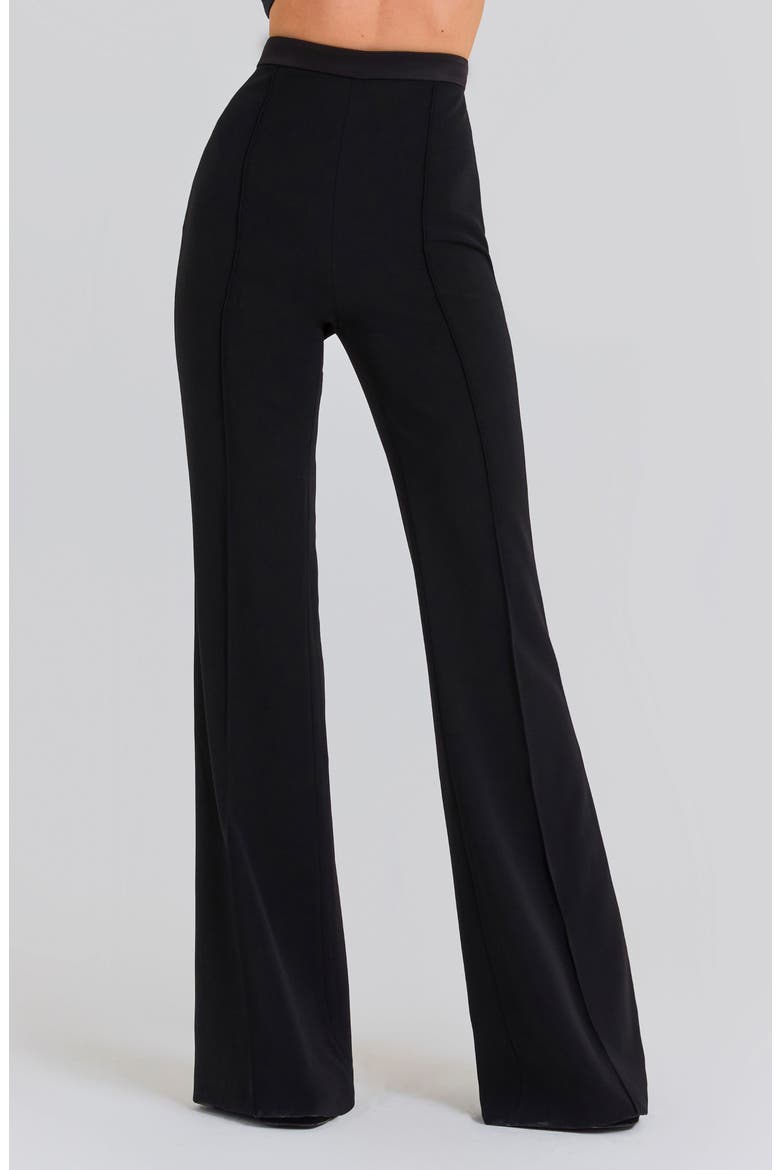 Flare Pants, Main, color, BLACK