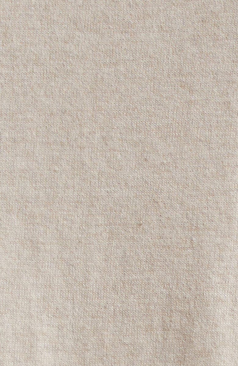 Eleventy Short Sleeve Cotton & Cashmere Polo Sweater, Alternate, color,