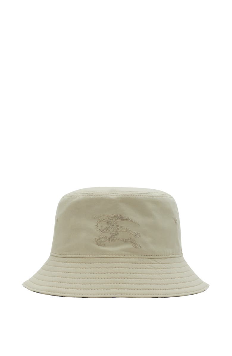 Burberry Reversible Cotton Blend Bucket Hat, Main, color, 