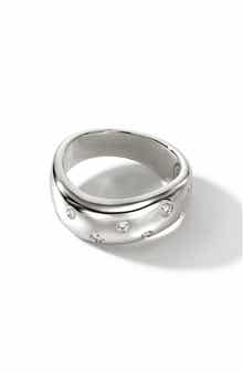 Surf Diamond Band Ring